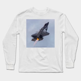 F-35 Afterburner & Vapor Climb At Dusk Long Sleeve T-Shirt